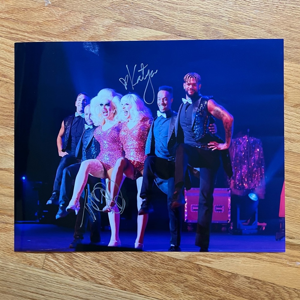 Trixie and Katya Live Signed Photograph - Trixie Mattel and Katya Zamolodchikova